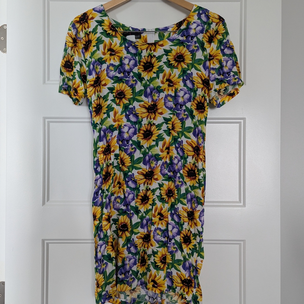 Floral Print Women's Dress🌼🪻🌱